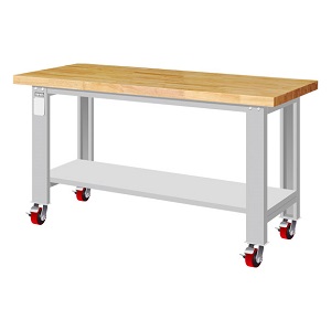 移動型原木桌板