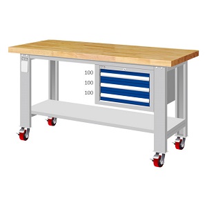 移動型原木桌板